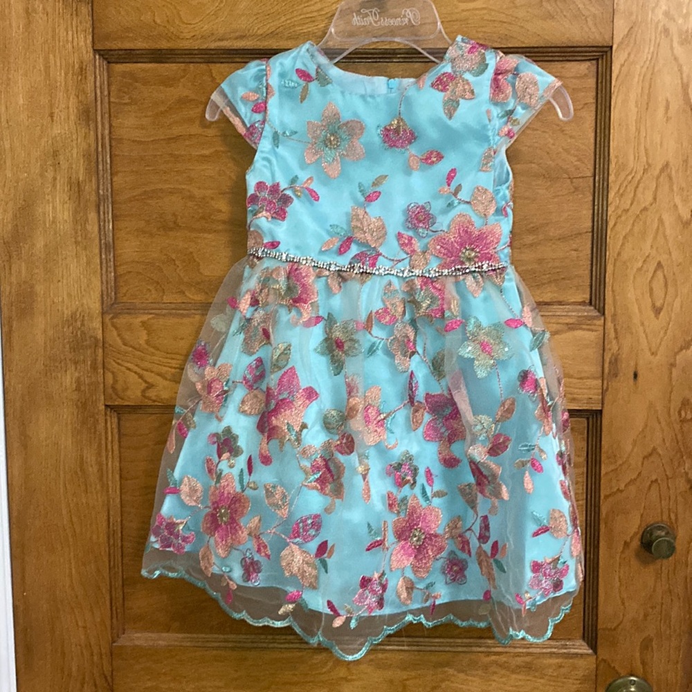 Embroidered Party Dress